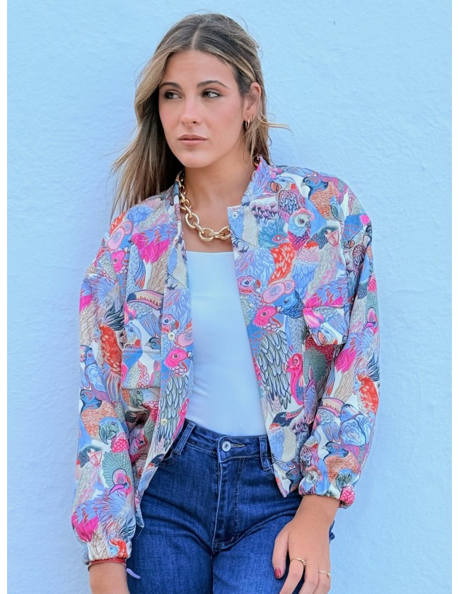 BOMBER ESTAMPADA