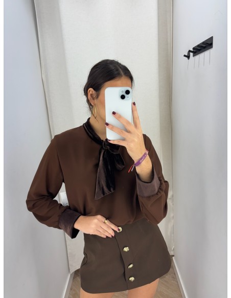 CAMISA GASA LAZADA TERCIOPELO