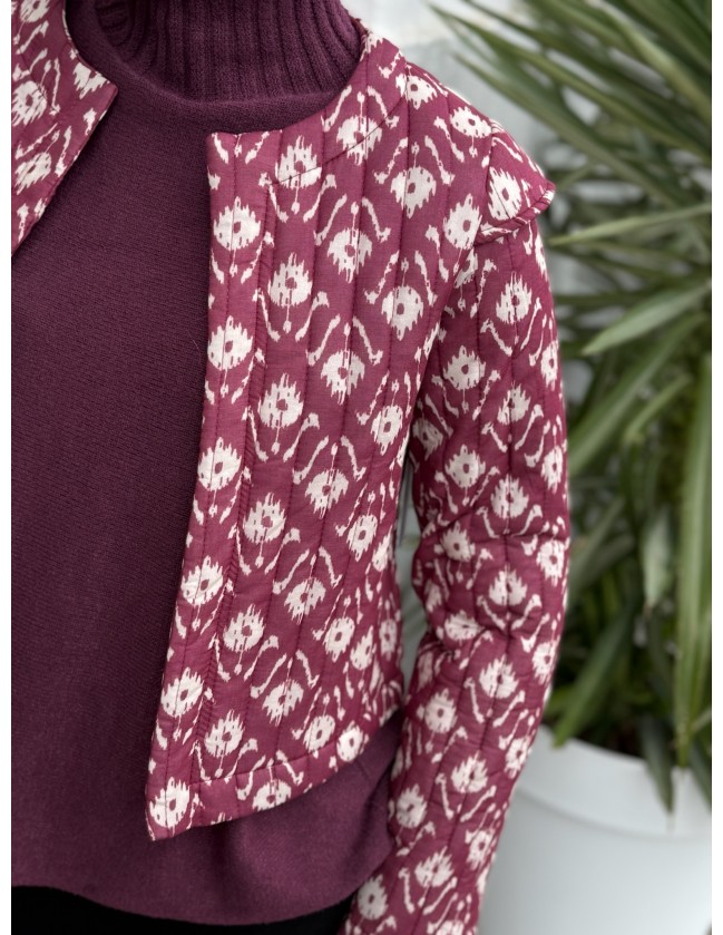 CHAQUETA ACOLCHADA ESTAMPADA 2