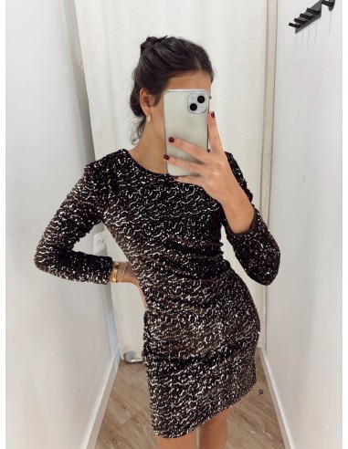 VESTIDO LENTEJUELAS TERCIOPELO