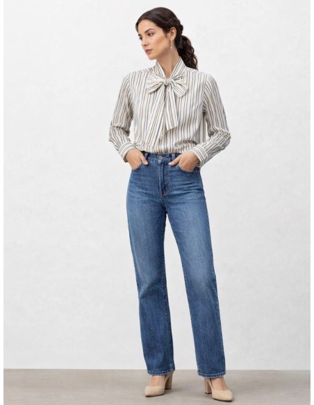 CAMISA LAZADA RAYAS BICOLOR