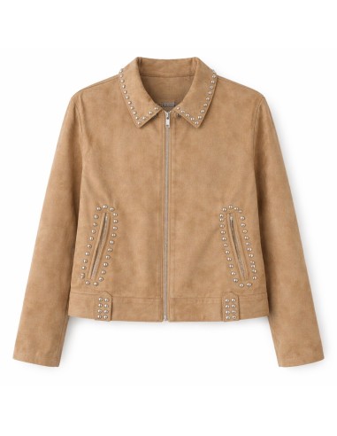 CAZADORA ANTE TACHUELAS