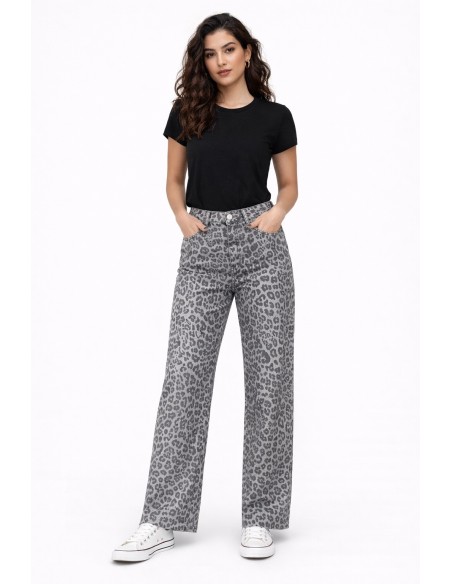 PANTALON DENIM ANIMAL
