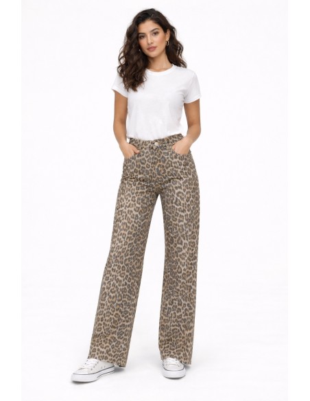 PANTALON DENIM ANIMAL