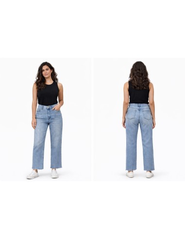 PANTALON DENIM DESFLECADO