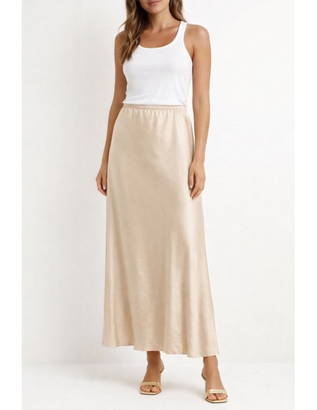 FALDA SATINADA LIGUILLA