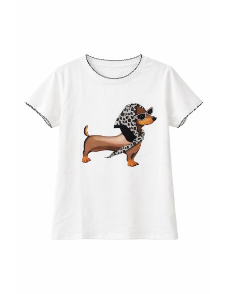 CAMISETA PERRO SALCHICHA