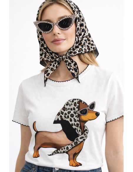 CAMISETA PERRO SALCHICHA