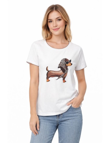 CAMISETA PERRO SALCHICHA