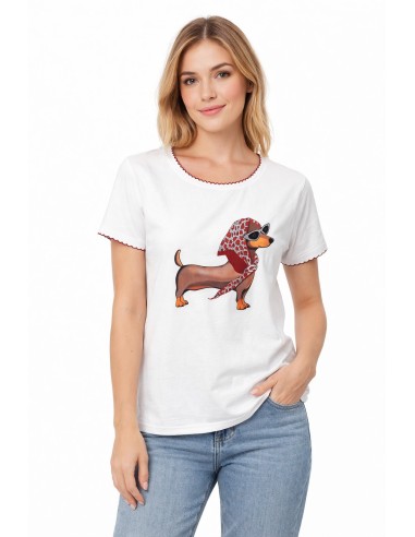 CAMISETA PERRO SALCHICHA