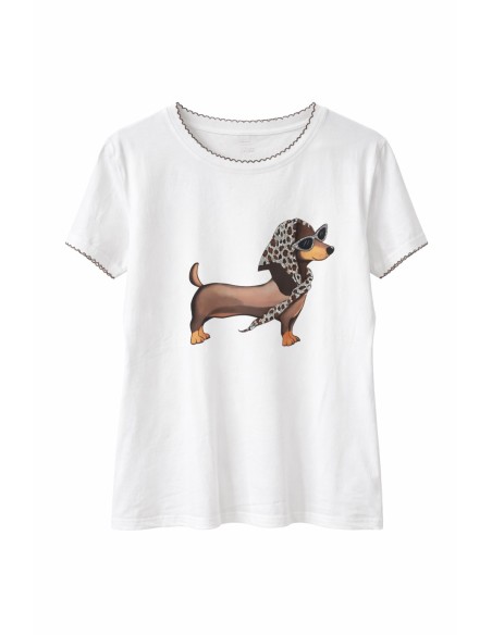 CAMISETA PERRO SALCHICHA