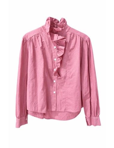 CAMISA CUELLO CISNE VOLANTES