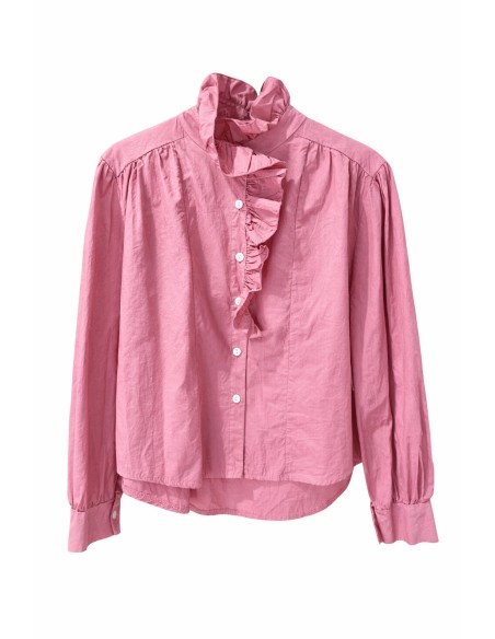 CAMISA CUELLO CISNE VOLANTES