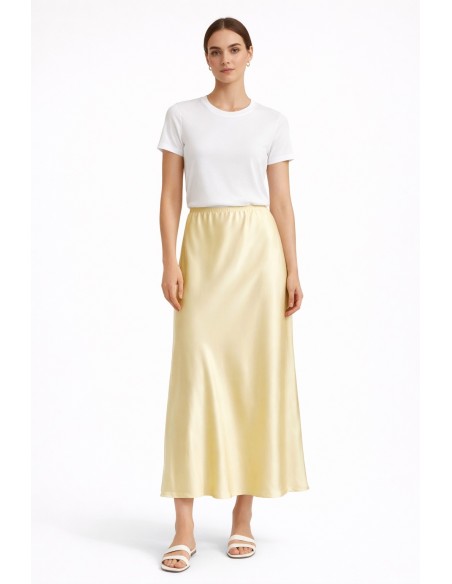 FALDA SATINADA BASICA