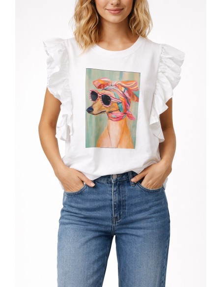 CAMISETA PERRITO VOLANTES