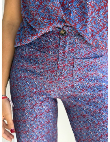 PANTALON FLORES